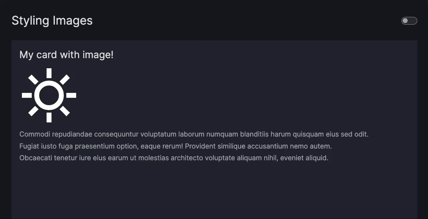 responsive icon